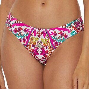 **Trina Turk** Hawaiian Side Tab Hipster Bikini Bottoms 6 NWT